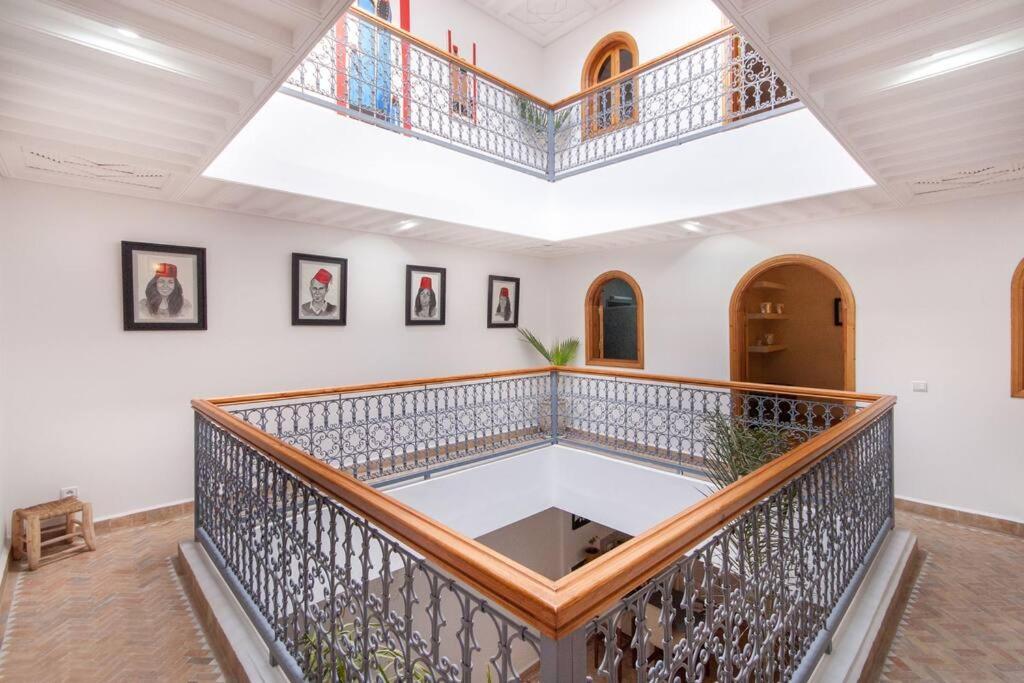 Riad Melilo Avec Piscine Chauffee Marrakesh Exteriör bild