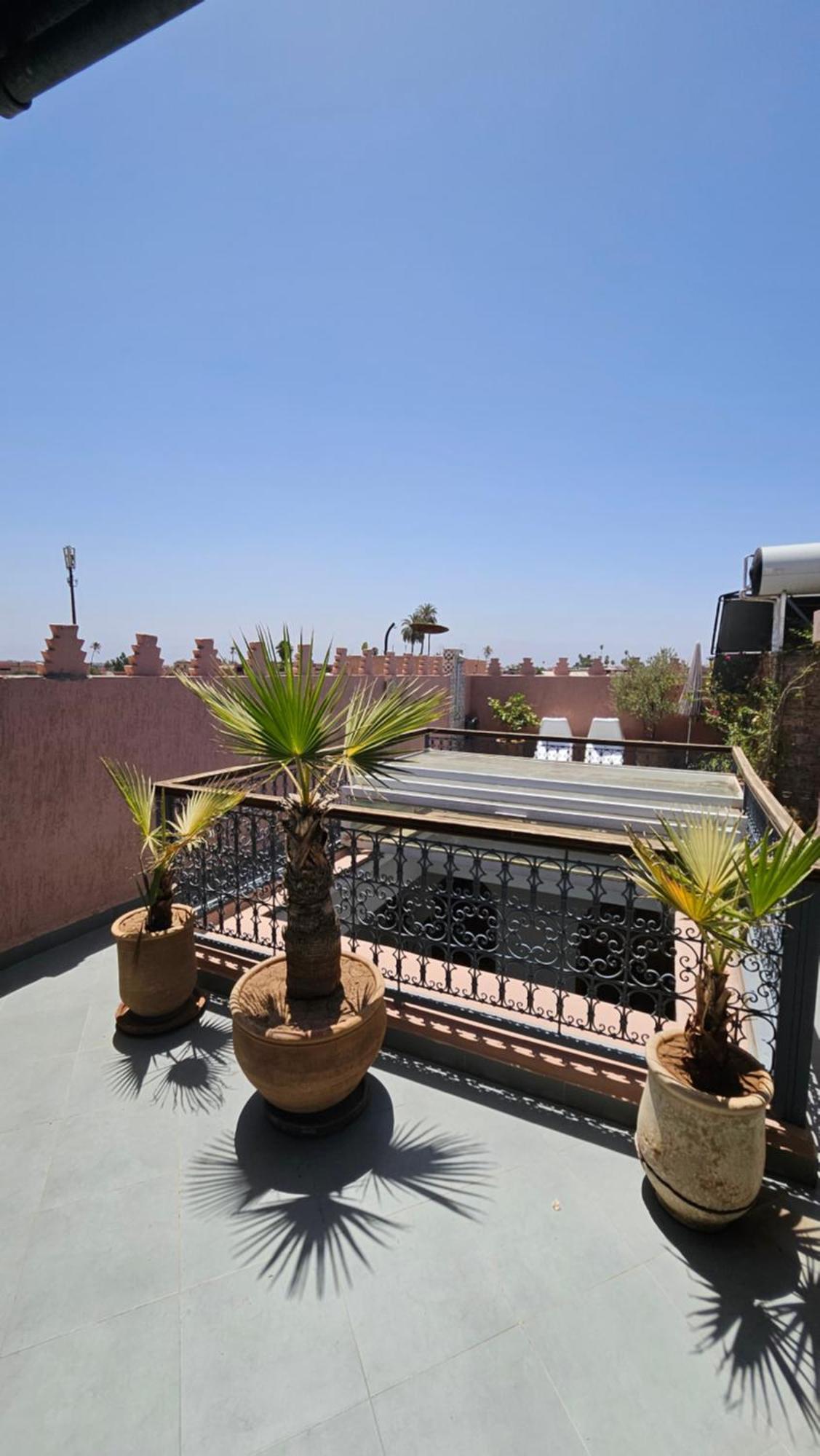 Riad Melilo Avec Piscine Chauffee Marrakesh Exteriör bild