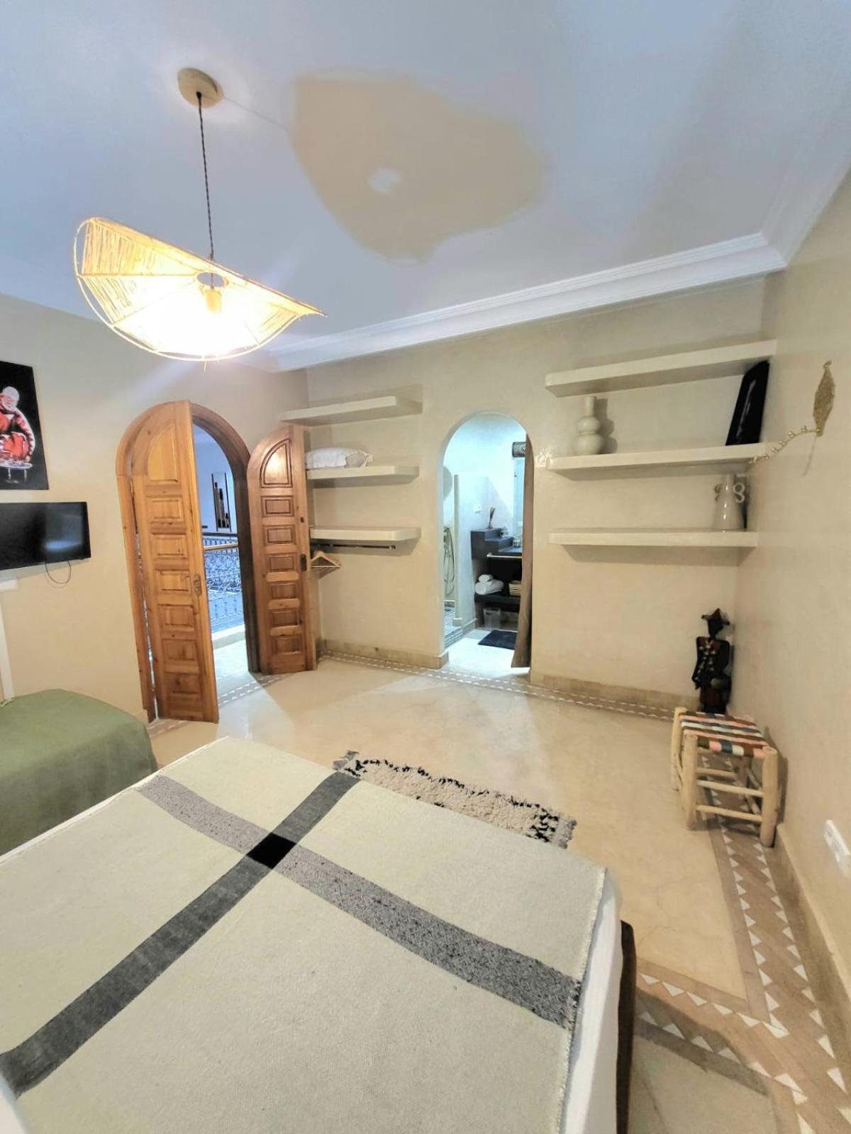 Riad Melilo Avec Piscine Chauffee Marrakesh Exteriör bild