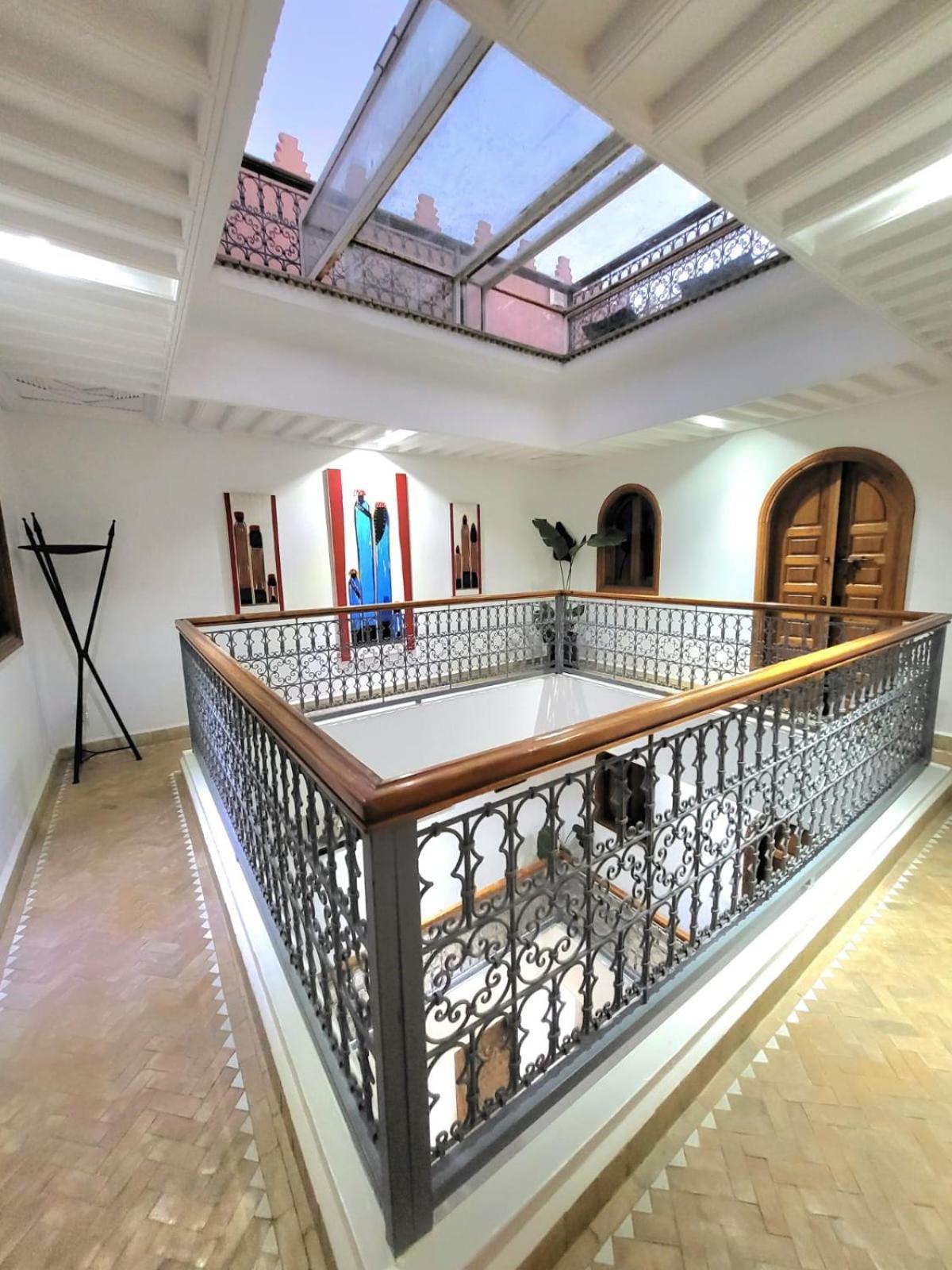 Riad Melilo Avec Piscine Chauffee Marrakesh Exteriör bild