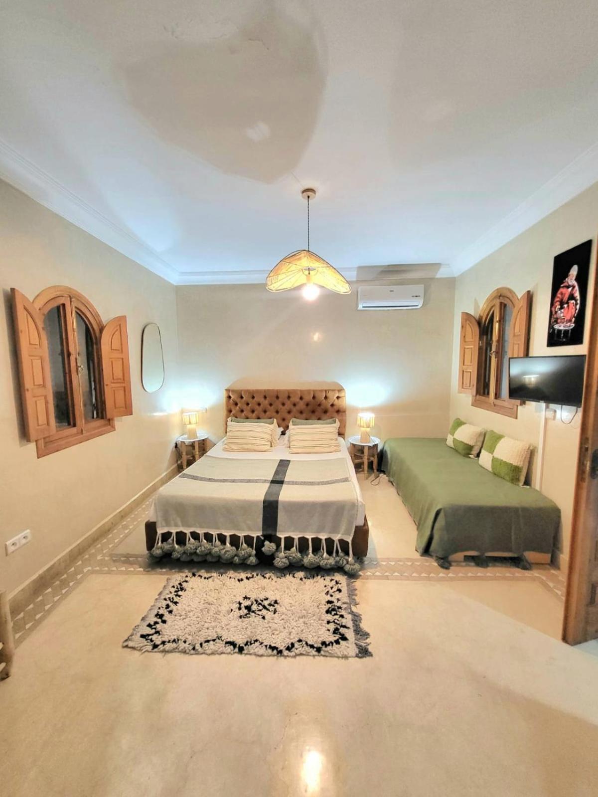 Riad Melilo Avec Piscine Chauffee Marrakesh Exteriör bild