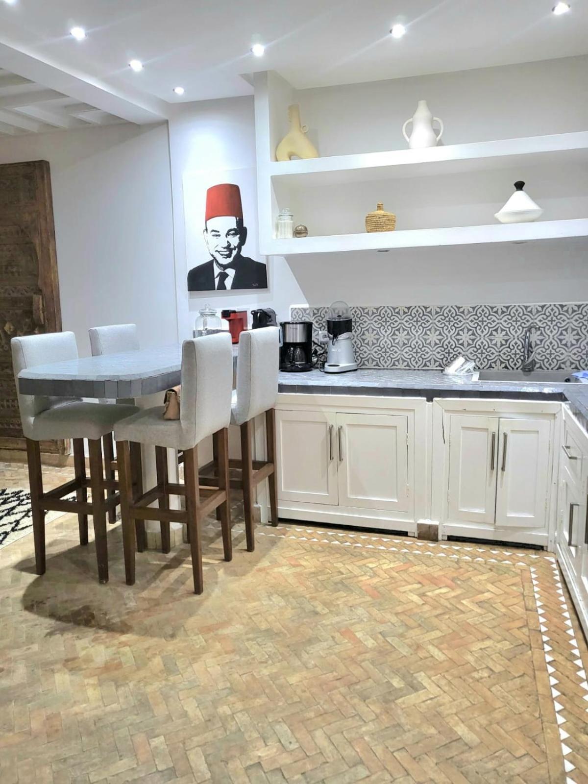 Riad Melilo Avec Piscine Chauffee Marrakesh Exteriör bild