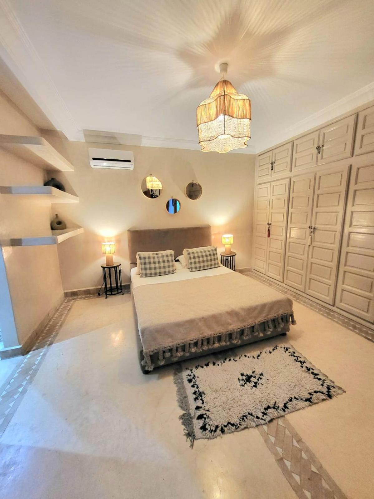 Riad Melilo Avec Piscine Chauffee Marrakesh Exteriör bild